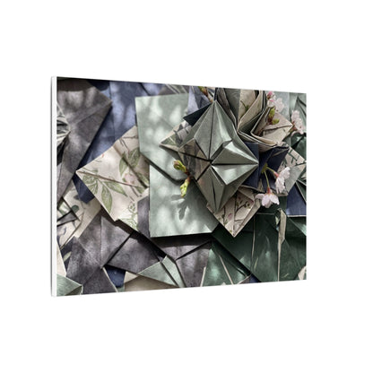 Shibui Paper Fold Canvas Art - Japandi Japanese Pattern