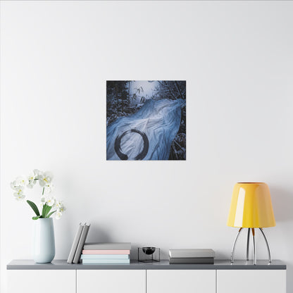 Moonlight Silk Drape Canvas Art - Zen Datsuzoku