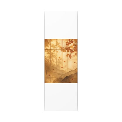 Shoji Screen Texture Canvas Art | Earthy Japandi Art