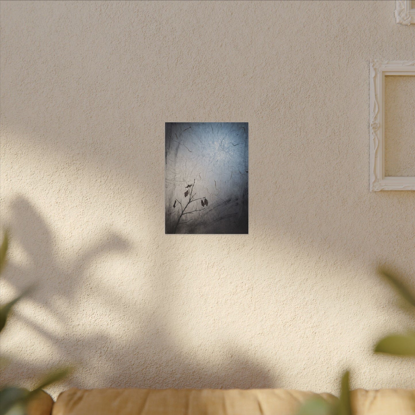 Moonlight Shoji Screen Canvas Art - Japandi Shibui