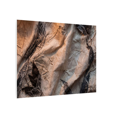 Candlelight Silk Drape Canvas Art - Japandi Mono No Aware