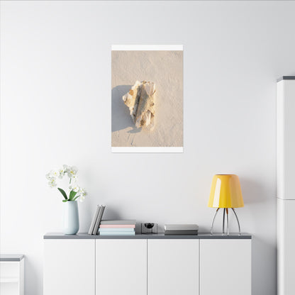 Paper Fold Canvas Art | Winter Japandi Texture Art