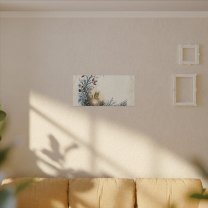 Winter Shoji Screen Forest Whimsy Canvas Art | Enchanting Decor
