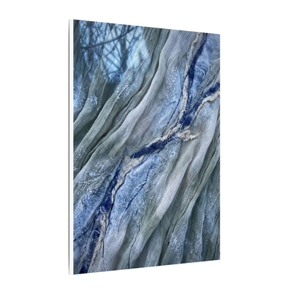 Moonlight Silk Drape Canvas Art - Japandi Mono No Aware