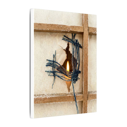 Winter Shoji Screen Broken Beauty Canvas Art | Resilient Decor