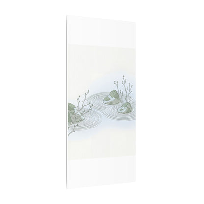 Moonlight Rock Garden Canvas Art - Japandi Ma