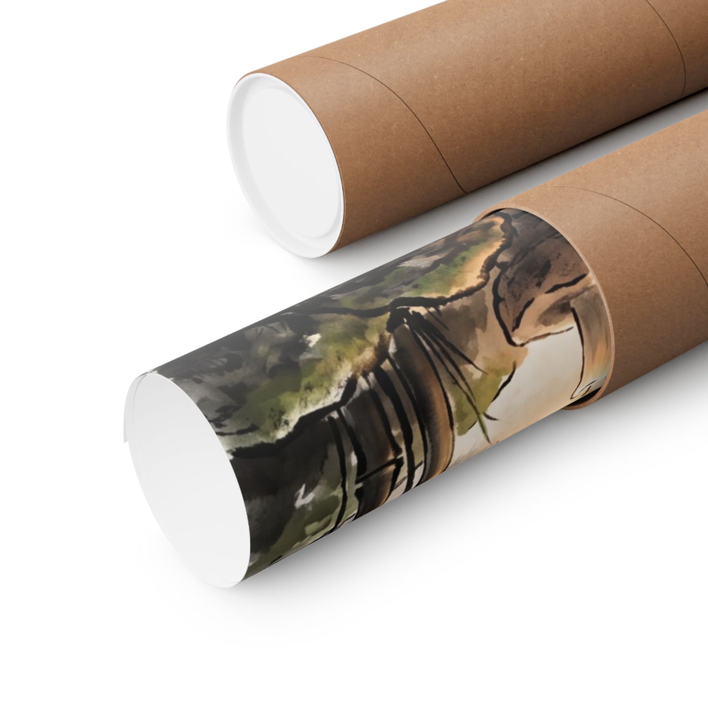 Fukinsei Bamboo Grove Wall Art Print - Zen Karesansui