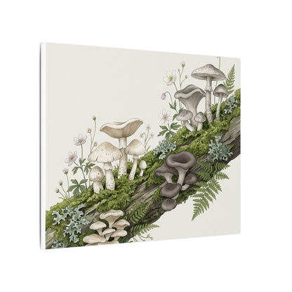 Dried Flowers Spring Canvas Art | Japandi Neutral Design