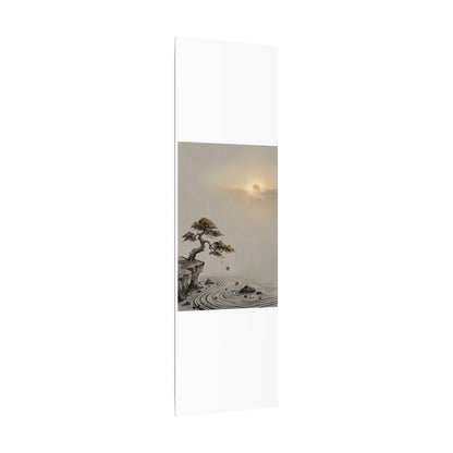 Pine Tree Canvas Art | Autumn Zen Karesansui Art