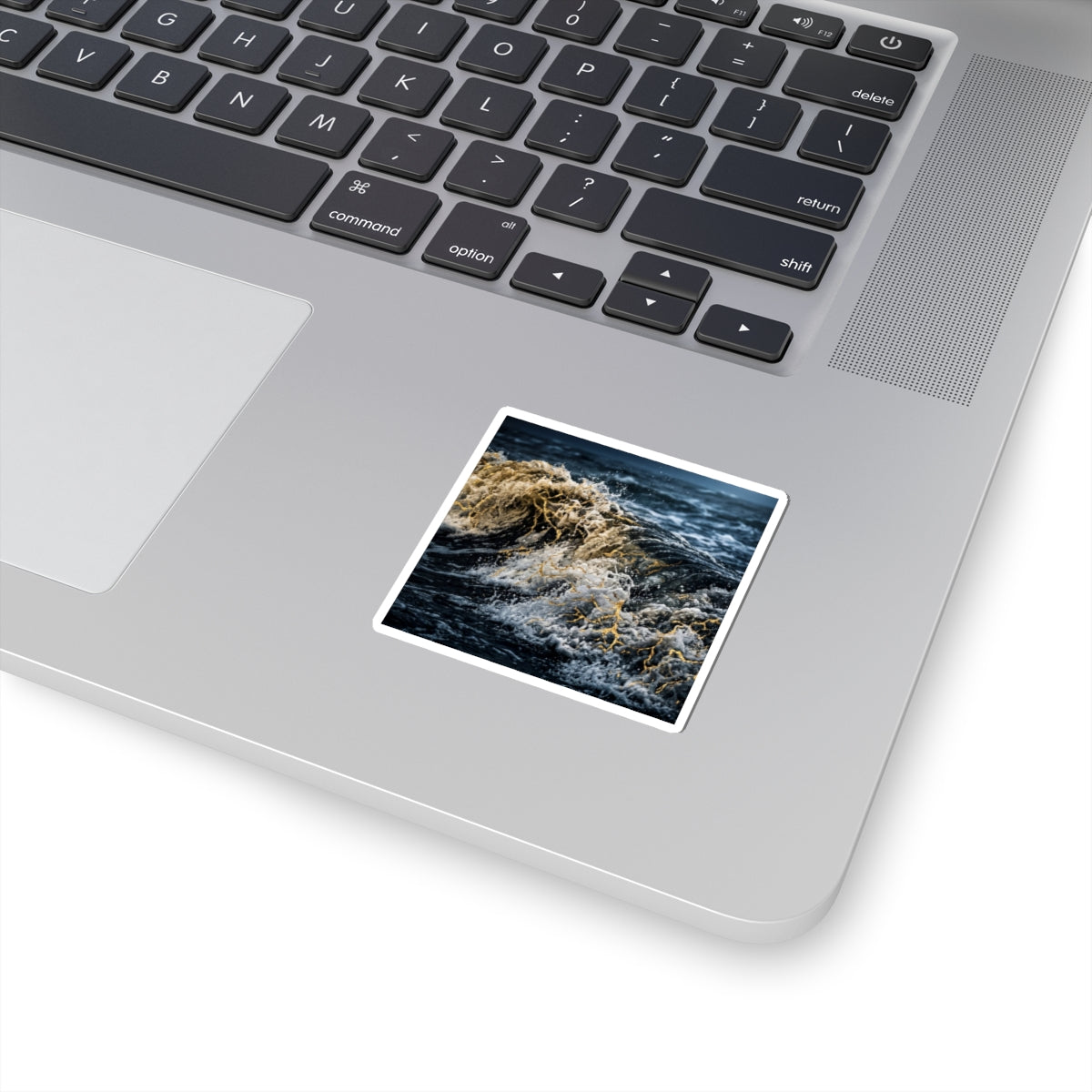 Moonlight Ocean Wave Sticker - Kintsugi Mono No Aware