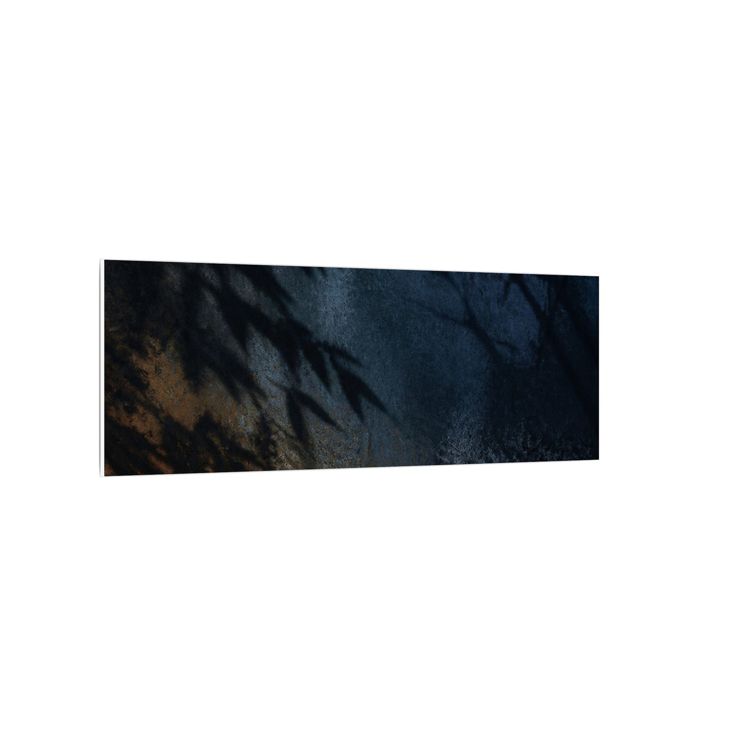 Kanso Shadow Play Canvas Art - Dark Japandi Shadow Zen