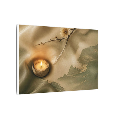 Silk Drape Japanese Pattern Canvas Art | Warm Japandi Art