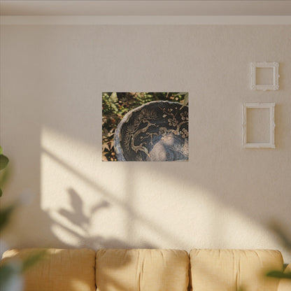 Ceramic Bowl Canvas Art | Summer Japandi Japanese Pattern Art