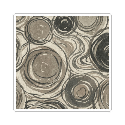 Wabi-sabi Pattern Japandi Japanese Pattern Sticker | Wabi-sabi Pattern Japanese Pattern Art Print