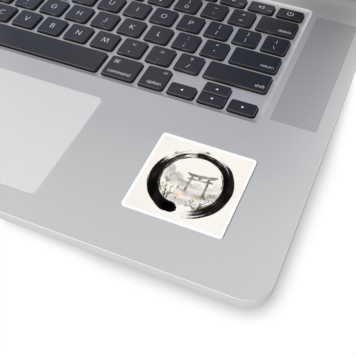 Calm Torii Gate Sticker - Enso Zen