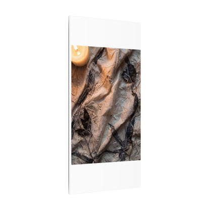 Candlelight Silk Drape Canvas Art - Japandi Mono No Aware