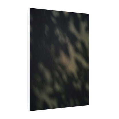 Dappled Shadow Play Canvas Art - Dark Japandi Ma
