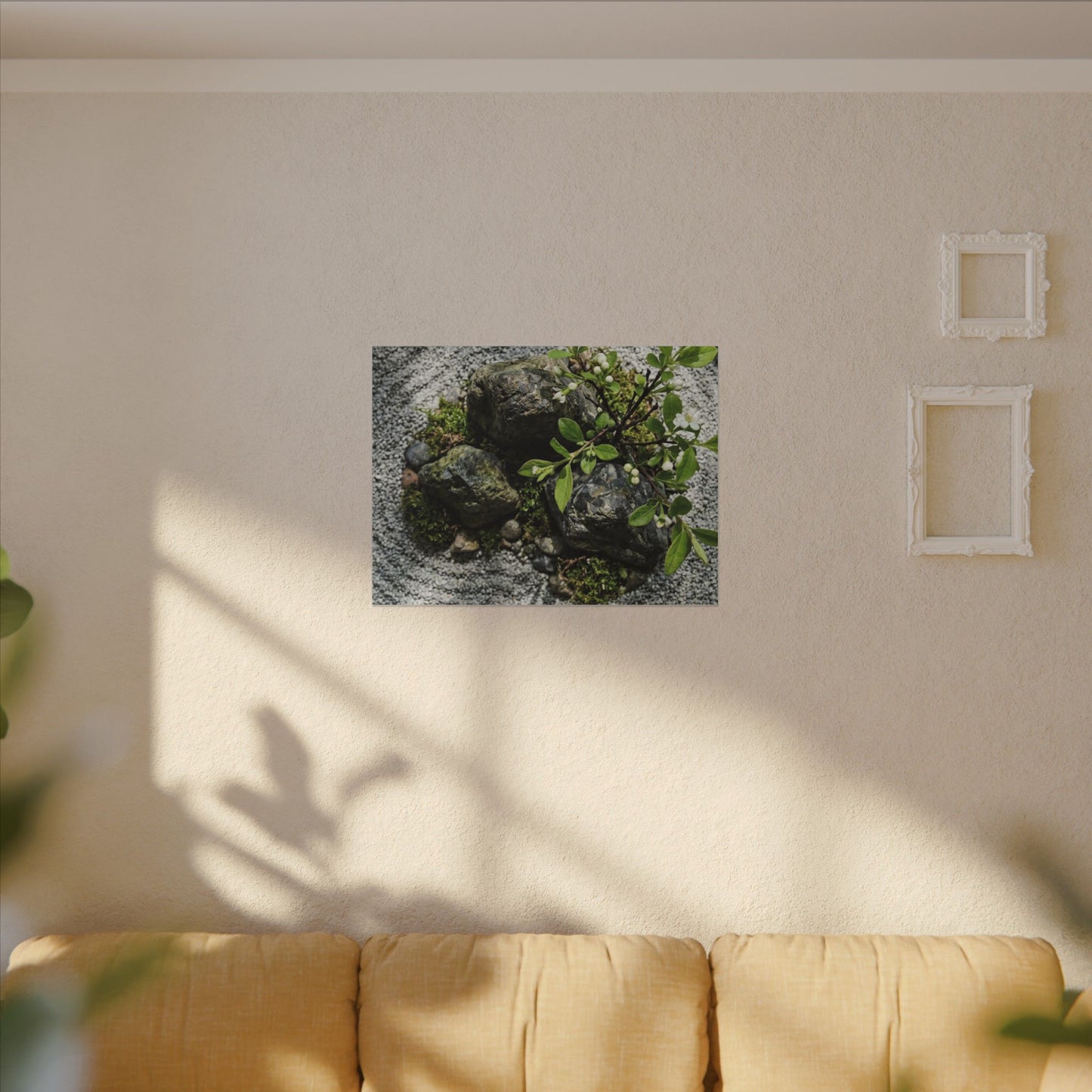 Zen Ceramic Bowl in Dappled | Karesansui Canvas Art