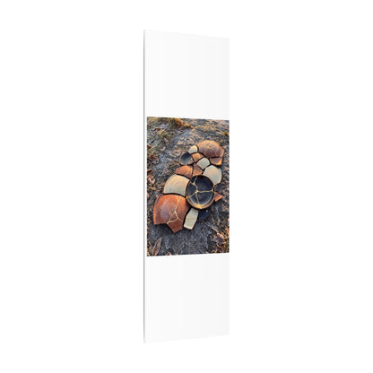 Winter Broken Pottery Gold Vein Canvas Art | Beautiful Decor