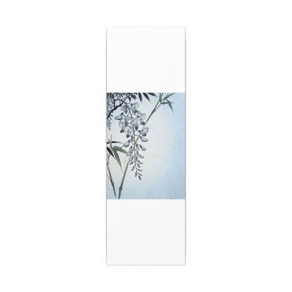 Zen Wisteria in Moonlight | Ukiyo E Inspired Canvas Art