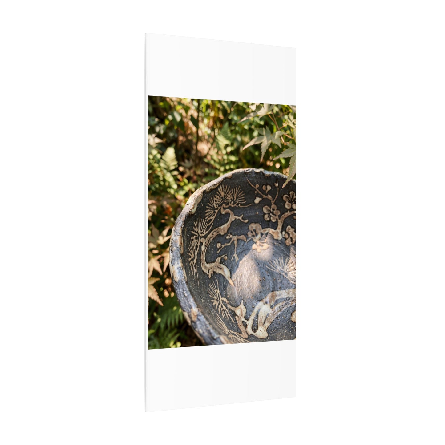 Ceramic Bowl Canvas Art | Summer Japandi Japanese Pattern Art