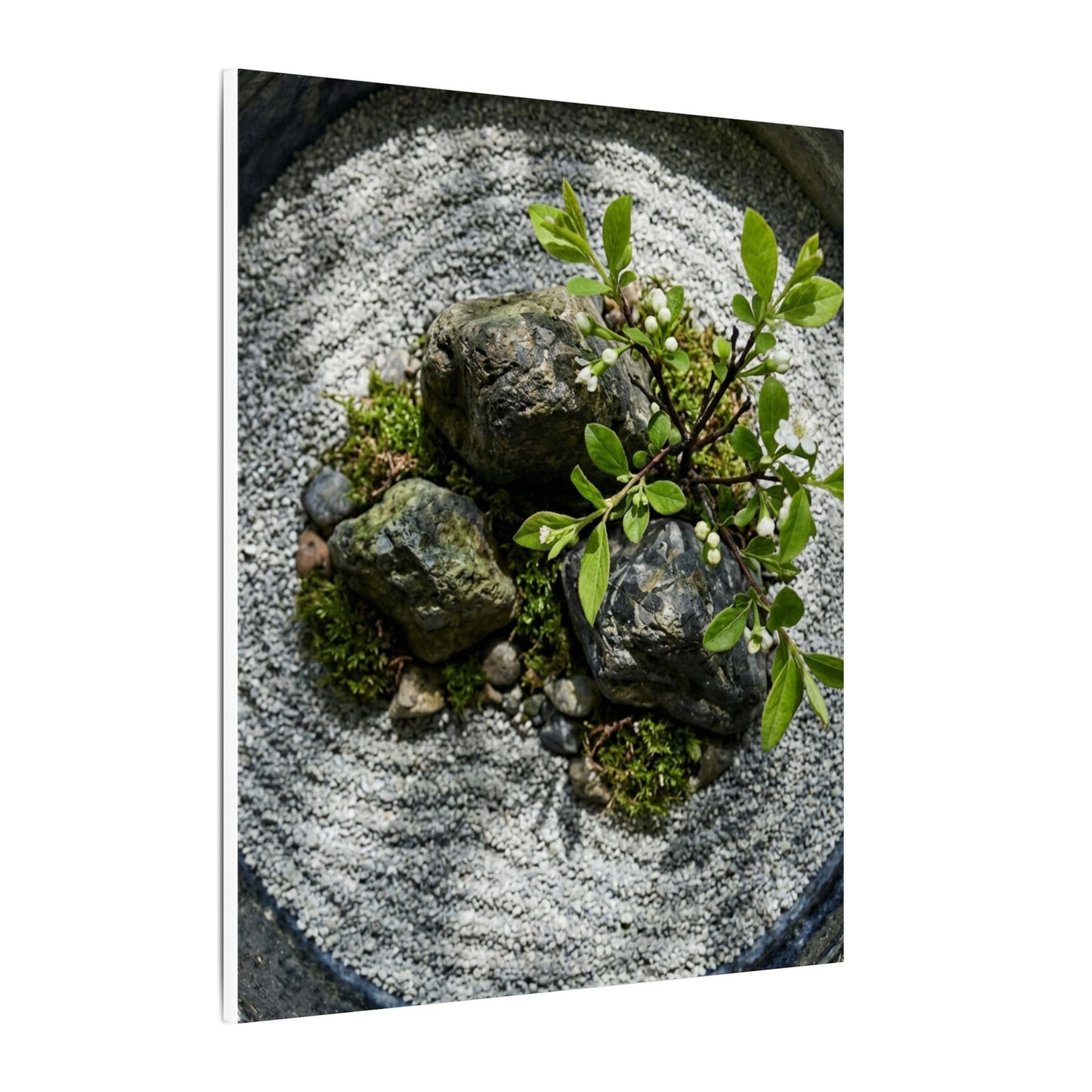 Zen Ceramic Bowl in Dappled | Karesansui Canvas Art