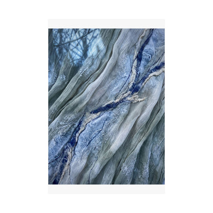 Warm Silk Drape Wall Art Print - Texture Japandi