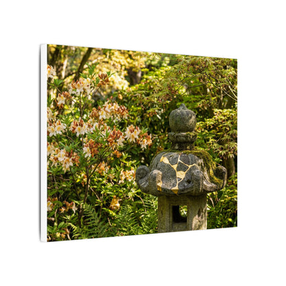 Spring Stone Lantern Gold Repair Canvas Art | Beautiful Decor