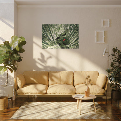 Peaceful Bamboo Grove Canvas Art - Ukiyo E Inspired Zen