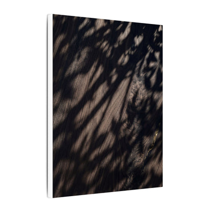 Shadow Play Summer Canvas Art | Dark Japandi Moody Design