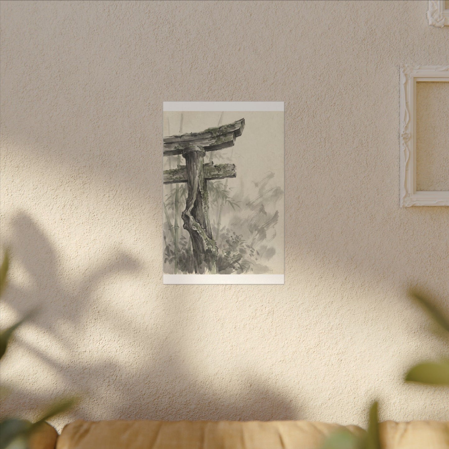 Torii Gate Summer Canvas Art | Zen Tranquil Design