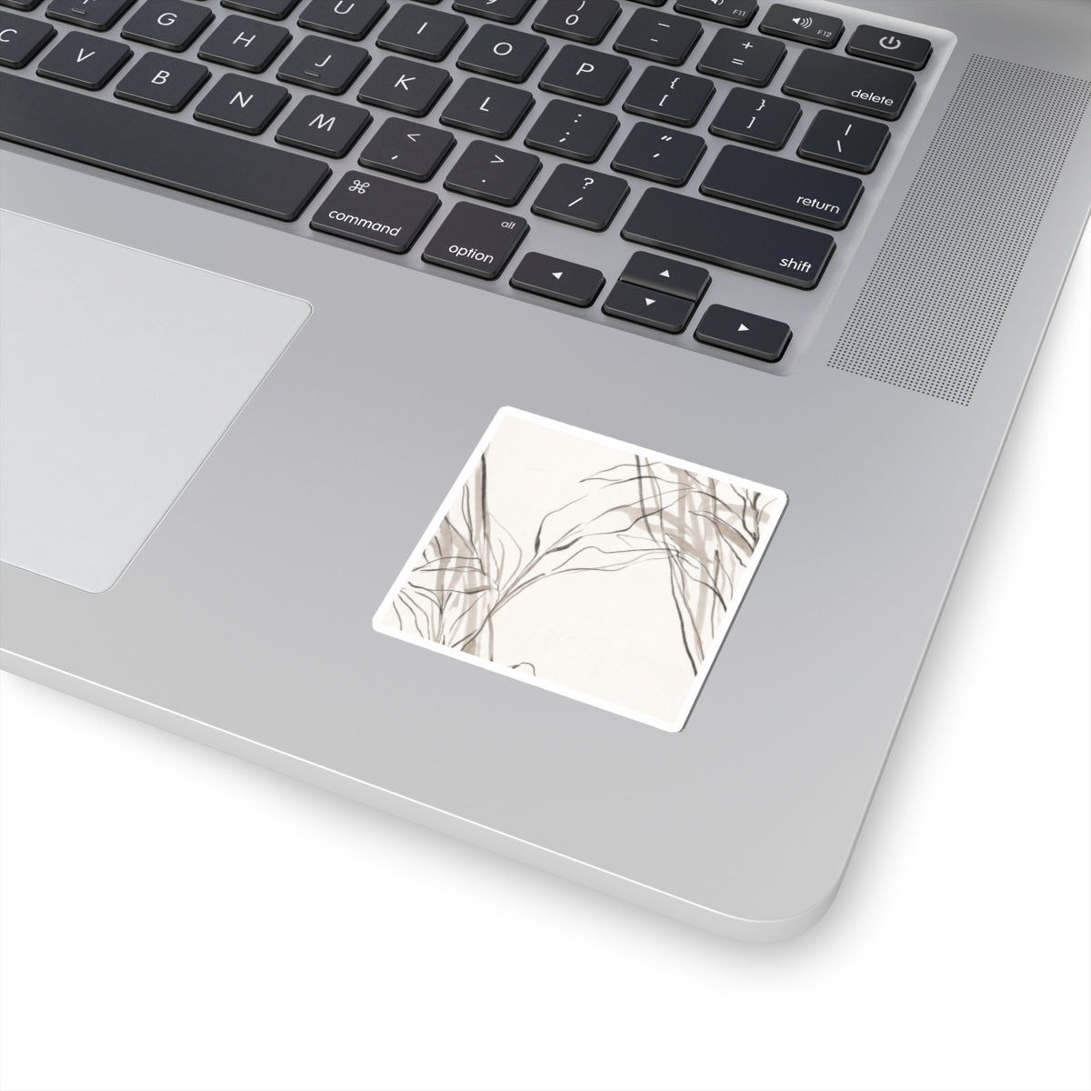 Ma Shoji Screen Sticker - Japandi Minimal Line
