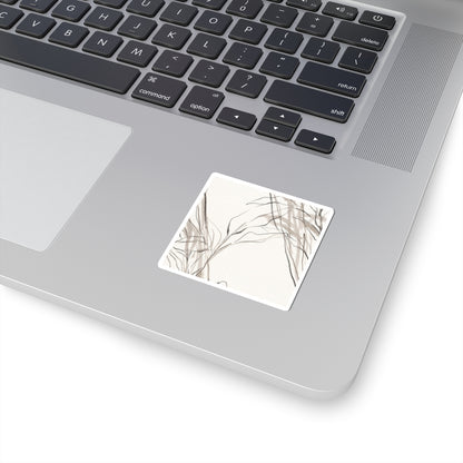 Ma Shoji Screen Sticker - Japandi Minimal Line