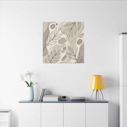 Japandi Minimal Line Canvas Art