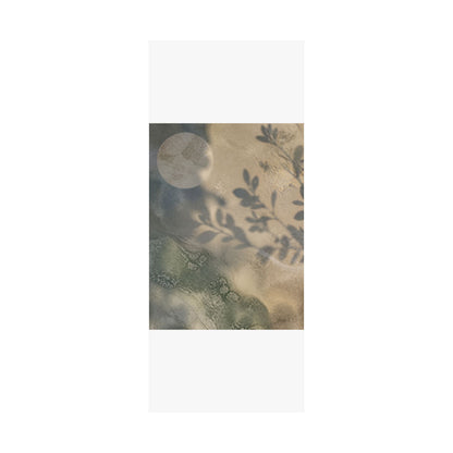 Winter Shadow Play Texture Wall Art Print | Cozy Decor