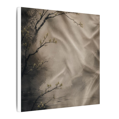 Silk Drape Canvas Art | Spring Japandi Japanese Pattern Art