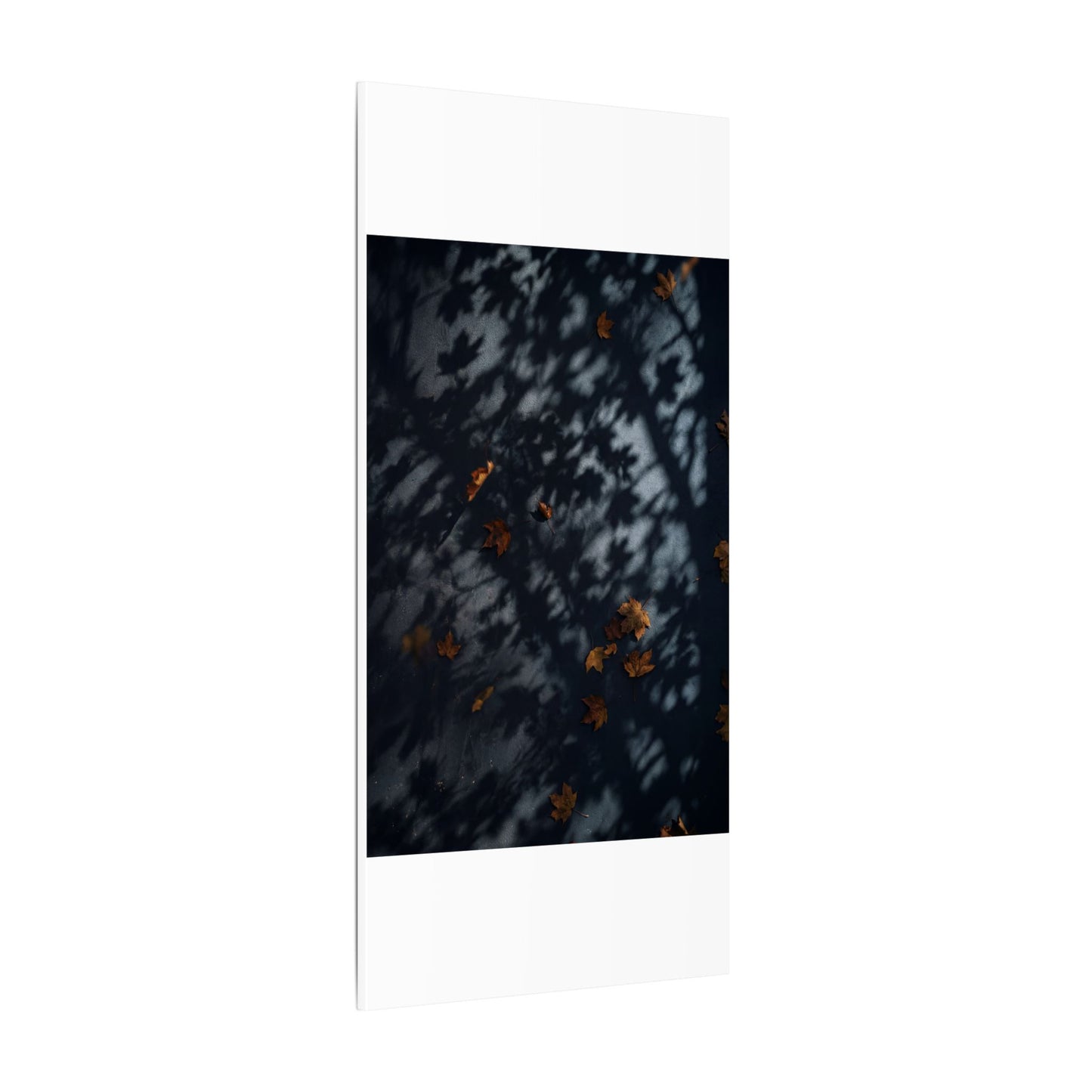 Autumn Shadow Play Shadow Zen Canvas Art | Atmospheric Decor