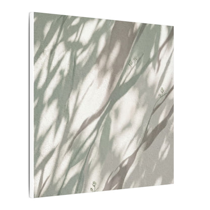 Japandi Shadow Play in Dappled | Japanese Pattern Canvas Art
