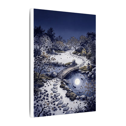 Torii Gate Enso Canvas Art | Contemplative Zen Art
