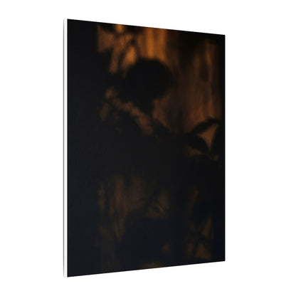 Shadow Play Summer Canvas Art | Dark Japandi Sophisticated Design