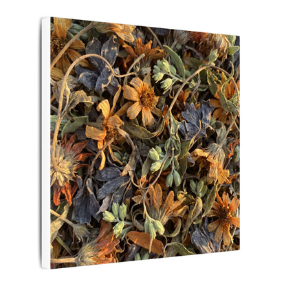 Spring Dried Flowers Japanese Pattern Canvas Art | Warm Decor