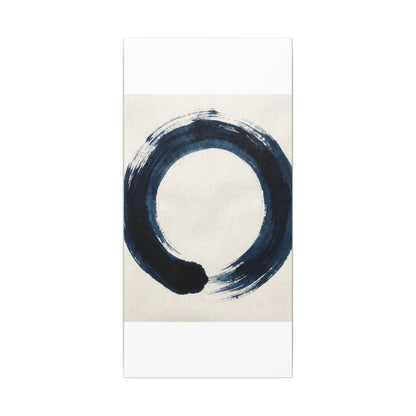 Balanced Meditation Zen Enso Canvas Art