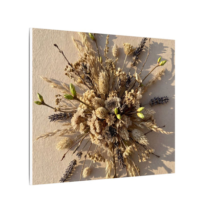 Dried Flowers Spring Canvas Art | Japandi Earthy Design