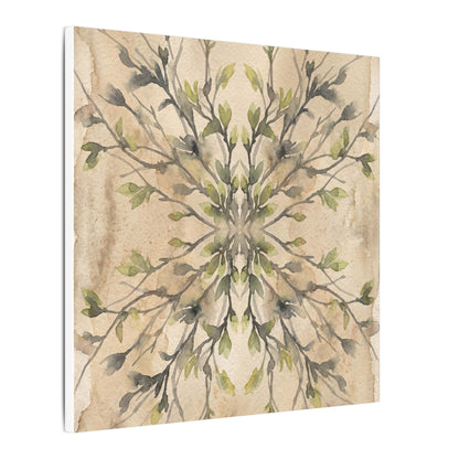 Shibui Shadow Play Canvas Art - Japandi Watercolor