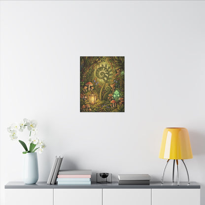 Elegant Ceramic Bowl Canvas Art - Minimal Line Japandi