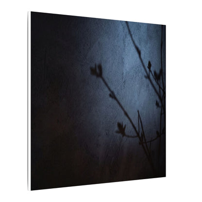 Shadow Play Canvas Art | Spring Dark Japandi Moody Minimal Art