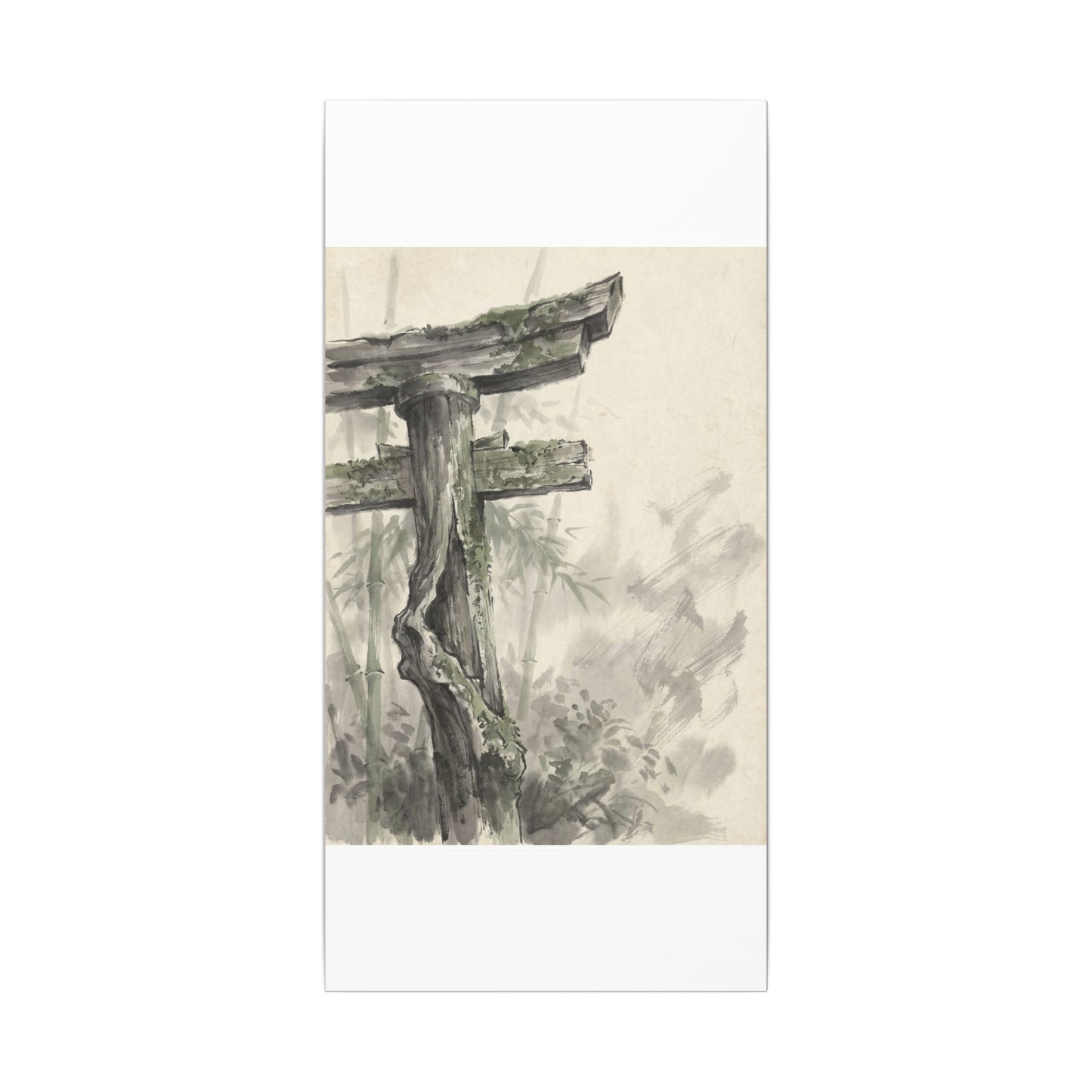 Torii Gate Summer Canvas Art | Zen Tranquil Design