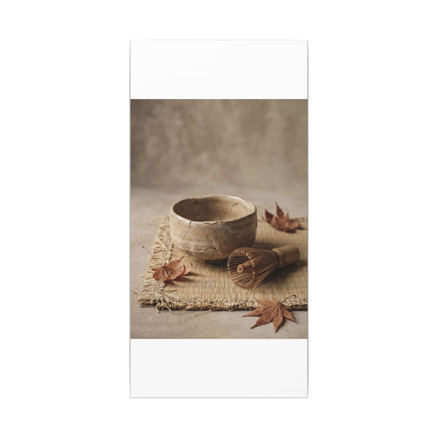 Ma Tea Ceremony Canvas Art - Japandi Texture
