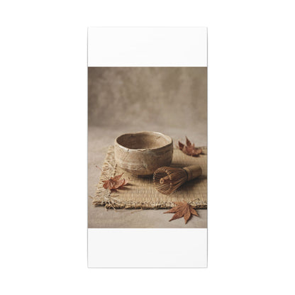 Ma Tea Ceremony Canvas Art - Japandi Texture