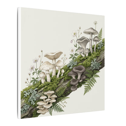 Dried Flowers Spring Canvas Art | Japandi Neutral Design